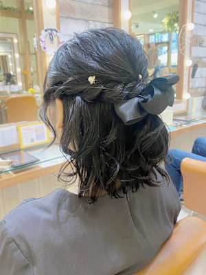 【Neolivekuta】お呼ばれハーフアップ【町田】