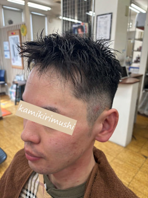 ショート刈上げ