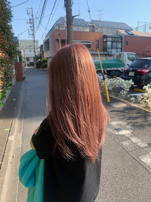 ピンクベージュ！