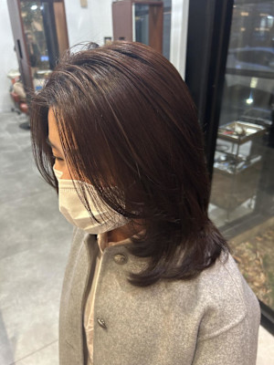 髪質改善トリートメントINカラー