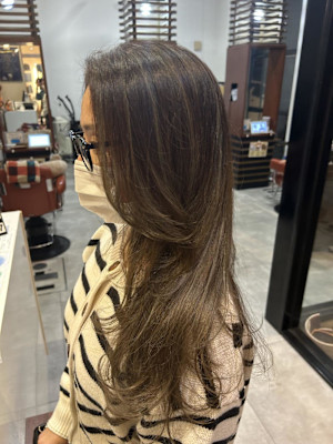 髪質改善トリートメントINカラー