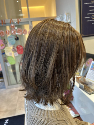 髪質改善トリートメントINカラー