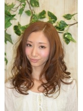 透明感ゆるふわシフォンカール♪