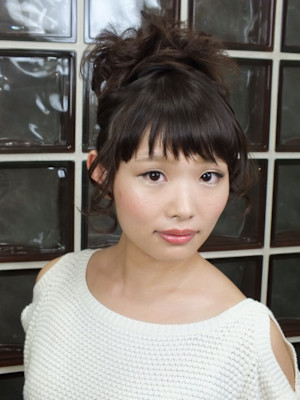 フェミニンパーティーアレンジ♪