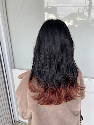 裾カラー『ナチュラルオレンジ』