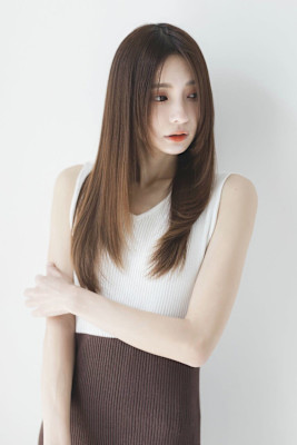 軽めストレート