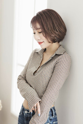 ニュアンスカールボブ