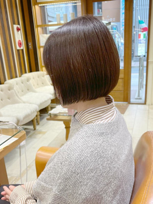 【Ｎｅｏｌｉｖｅｋｕｔａ町田店】切りっぱなしボブ