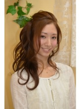 ルーズアップスタイル～大人かわいい