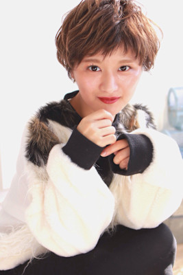 大人可愛いショート♪