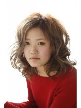 外ハネゆるふわカール♪