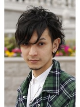 『無造作なニュアンスパーマ』