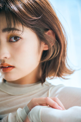 肩上結べる大人ボブ