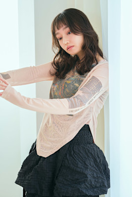 オン眉リッジウェーブココアブラウン