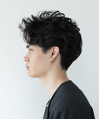 スパイラルシャドウパーマ