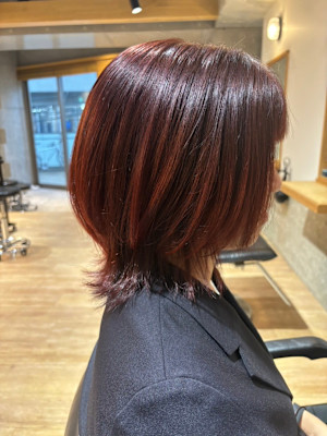 ウルフ×深みレッド