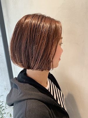 ミニボブ コーラルピンク♪