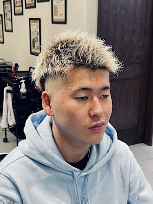 【20代 男性】ロンドンハイトーンフェード（大宮/バーバー）