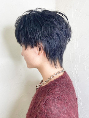 【Reir_下北沢】*メンズショート＋ウルフレイヤー*