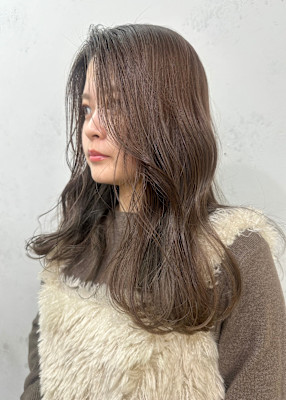 knit×ナチュラルカラー