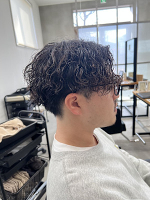 スパイラルパーマ