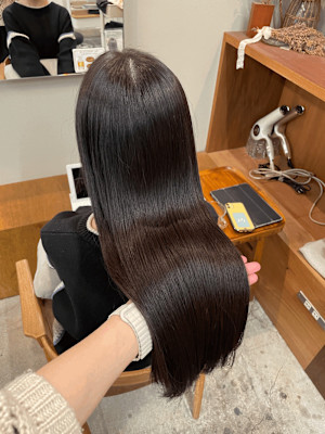 《花屋併設》艶カラー