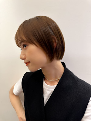 #ボブ #切りっぱなしボブ #レイヤーボブ #くびれボブ