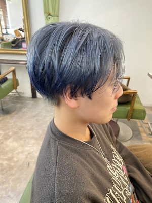 髪質改善/縮毛矯正/ショート女子/ハンサムショート/個性派