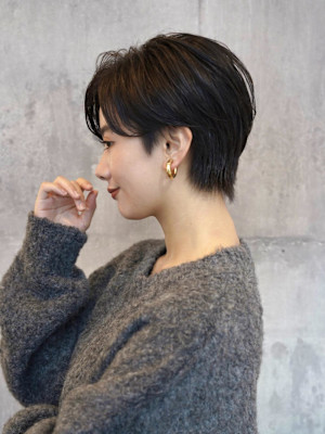 30代40代/ハンサムショート/クールショート/清澄白河