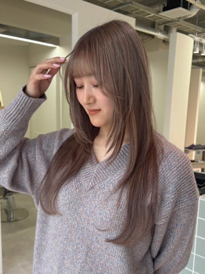 ハイトーン/レイヤーカット/髪質改善トリートメント個室サロン