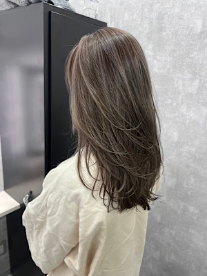 札幌髪質改善トリートメント個室サロン/ハイライト/グレージュ