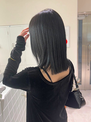 ヘアケア髪質改善似合わせカット/艶カラー/切りっぱなしヘア