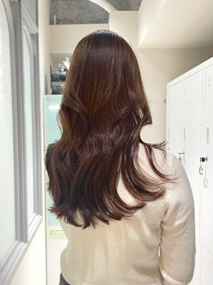 ブラウン/髪質改善トリートメント/似合わせカット