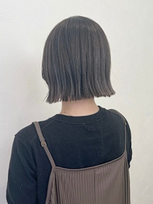 ☆10代20代30代　エモージュカラー透明感くすみベージュ