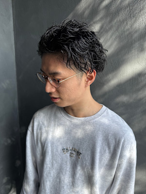 スパイラルパーマ