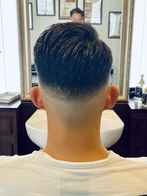 【20代 男性】ロンドン七三フェード（大宮/バーバー）