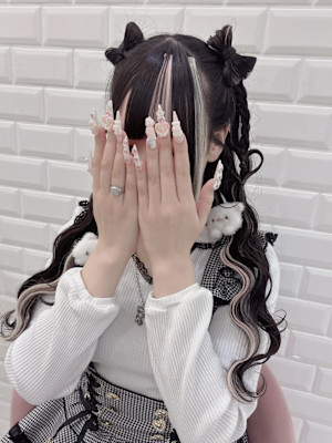 立体リボンハーフツイン×垂らしハート＊まゆ