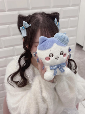 ハチワレになれちゃう立体猫耳ヘア＊まゆ