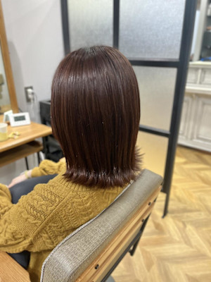 ピンクちょい混ぜブラウン