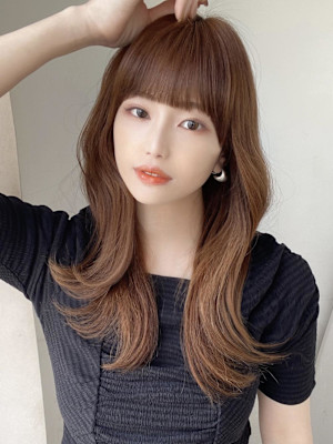 フェミニンロング/メルティカラー/レイヤー/似合わせカット 