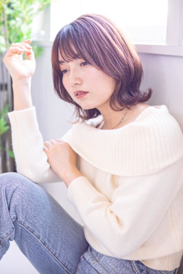 くびれウェーブでトレンドスタイル