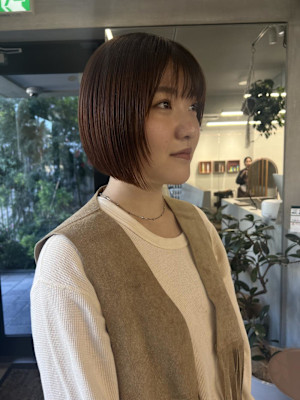 クラシックボブ/切りっぱなし/ボブ