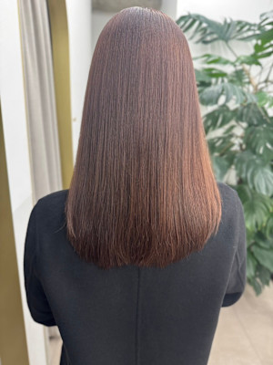  『ROW町田』ダークトーン艶髪