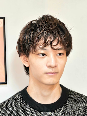 くせ毛風パーマ