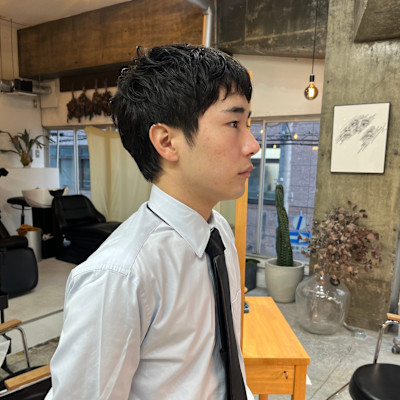 メンズショートヘア