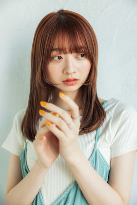 ナチュラルワンカールストレート