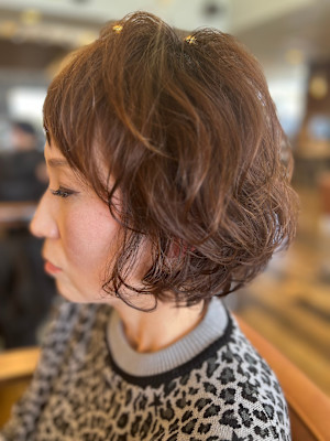 ウルフパーマ　デジタルパーマ