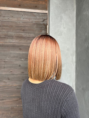 ボブハイライト