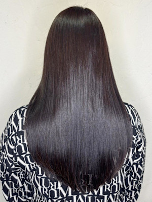 【Reir_下北沢】*髪質改善ストレート＋ダークブラウン*