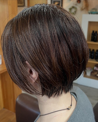 30代40代50代に似合う大人のハンサムショート